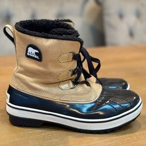 Sorel Women’s Tivoli Mid‎ Waterproof Snow Boots NY1836-225 Tan